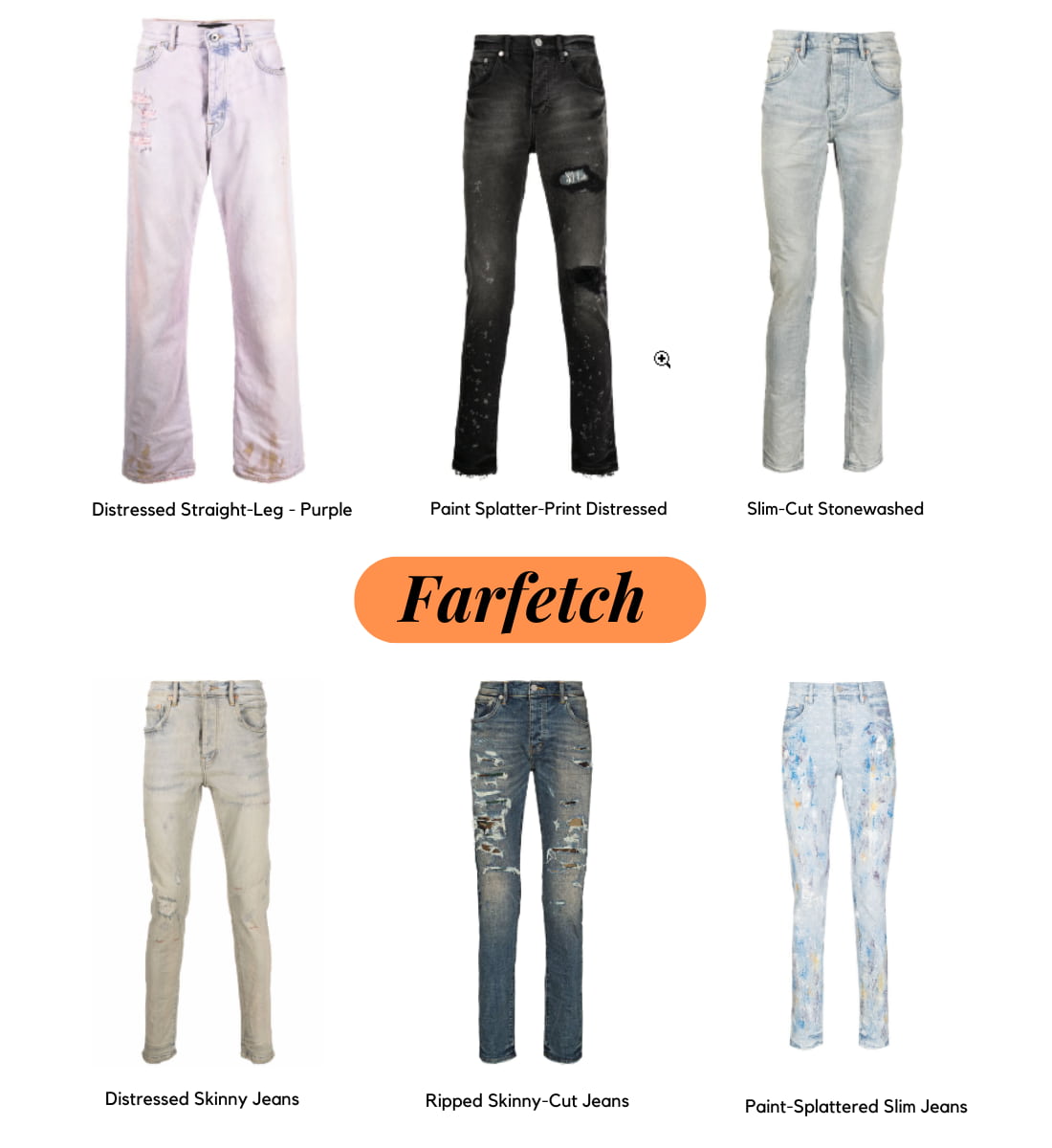 Purple Brand Jeans on Sale at Farfetch