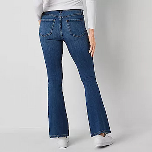 a.n.a Women's High Rise Flare Jean at JCPenney