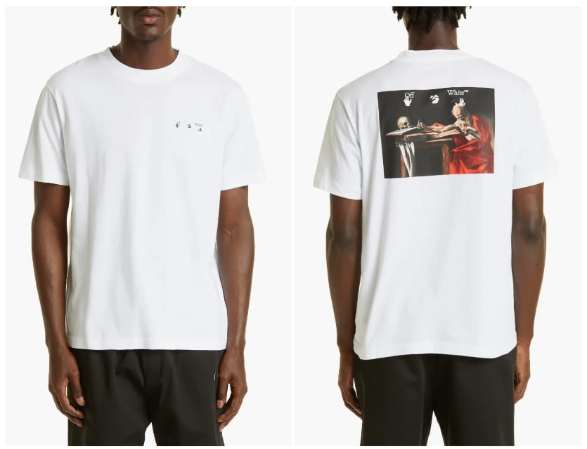 Off-White Caravaggio Paint Graphic Tee at Nordstrom